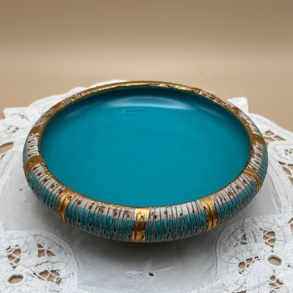 Vintage Bitossi Aldo Londi Small Trinket Dish signed Made in Italy